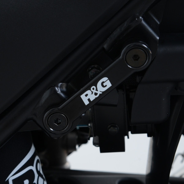 R&G Rear Foot Rest Blanking Plate for Suzuki SV650 '16- & SV650X '18-